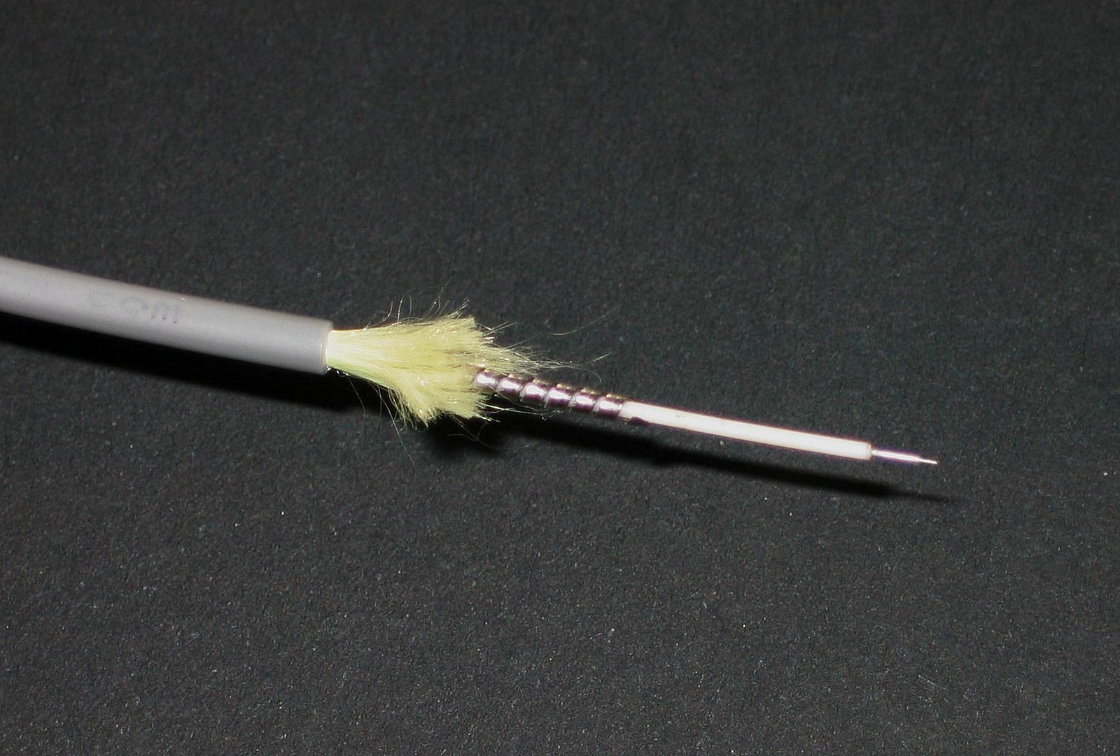 Optical fibre strands representing AffixIO post-quantum attestation paths